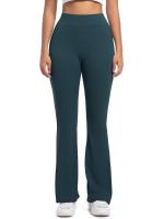 Pantalones de cintura alta para mujer cómodos, elásticos, estilo feliz - details 6