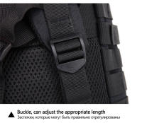 Mochila Táctica Impermeable de 50L Diseño Sólido de Nylon Ideal para Senderismo, Camping, Viajes Deportes y Exteriores - details 22
