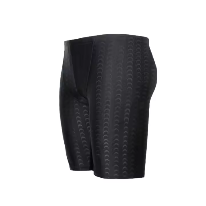 Traje de baño competitivo para hombre, traje de baño de carreras de piel de tiburón impermeable - 1