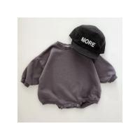 Nueva versión coreana ins mono infantil ropa de primavera y otoño para niños y niñas ropa de escalada ropa de pedo de manga larga suelta de color sólido - details 3
