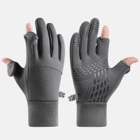 Guantes de invierno cálidos multifunción, manoplas deportivas antideslizantes e impermeables, manoplas de conducción al aire libre a prueba de viento con dedos completos para senderismo - details 4