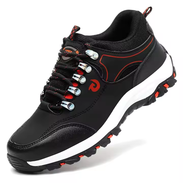 Botas con punta de acero, zapatos de trabajo protectores a prueba de golpes para hombres, zapatillas de seguridad - 1