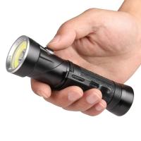 Linterna Profesional Giratoria de 90 Grados T6 COB Lámpara LED Potente para Antorchas - details 3