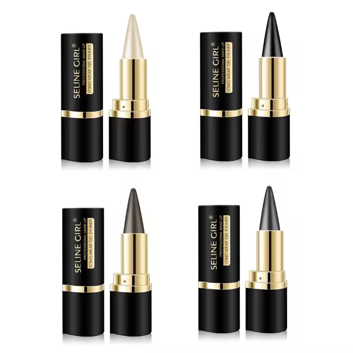Delineador de ojos de Gel mate Natural, secado rápido, maquillaje de larga duración, crema a prueba de manchas - 1
