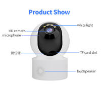 Cámaras de vigilancia wifi doméstico inalámbrico HD interior inteligente Visión nocturna remoto vigilancia - details 12