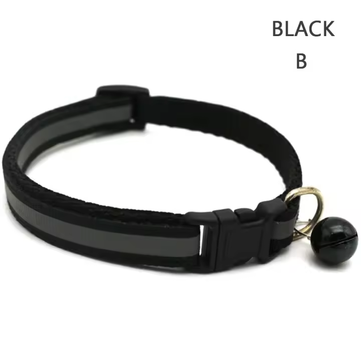 Accesorios para perros de nailon suave intermitente, fácil de usar, Collar para cachorros y gatitos, suministros para mascotas, Collar para gatos - 1