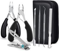Set de Herramientas de Manicura de Acero Inoxidable Precisión para Uñas Gruesas o Incrustadas - details 0
