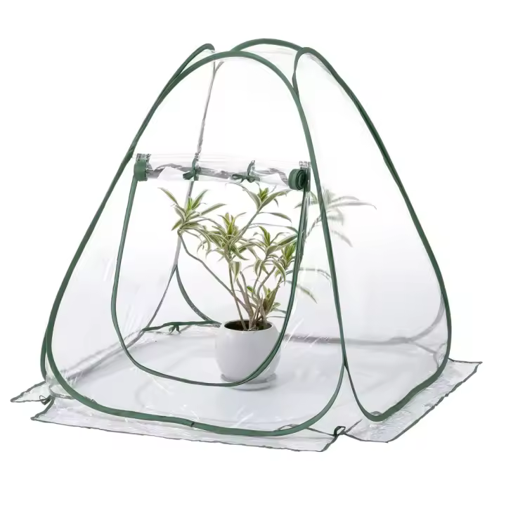 Cubierta plegable impermeable anticongelante para preservación del calor, flores, plantas suculentas, cobertizo, vivero, invernadero de jardín de verduras - 1