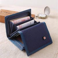 Cartera cuadrada corta para hombre, tarjetero con múltiples ranuras para monedas, tarjetas bancarias, identificación - details 2