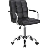 Silla de Oficina Ergonómica con Respaldar Negro Organización y Muebles para el Hogar - details 0