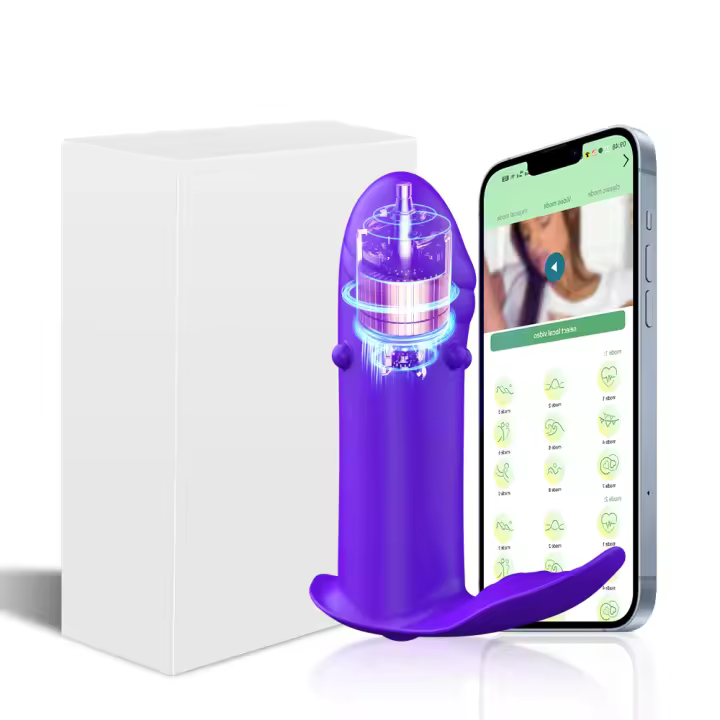 Vibradores consoladores portátiles con aplicación Bluetooth, estimulador del punto G del clítoris, 10 modos, masturbador para orgasmo vaginal, Juguetes sexuales para mujeres - 1