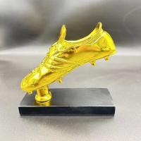 Trofeo de la Bota de Oro de Fútbol Personalizado Réplica de Zapatos Premio al Mejor Jugador Copa Trofeo Recuerdo para Aficionados al Fútbol Coleccionables - details 4