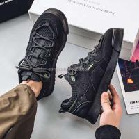 Nuevo diseño grueso y moderno de goma plana de entrenamiento cruzado de alta calidad, calzado deportivo para hombre, zapatos con logotipo de marca de bajo precio - details 1