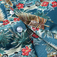 Ropa de verano para niños, camisas de manga corta estampadas, camisetas para bebés, conjunto informal de tres piezas, festival del Agua con salpicaduras - details 22