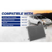 Condenser de Aire Acondicionado Compatible con Chrer Town & Country 08-16, Dodge Grand Caravan 08-20, Ram C/V 12-15, Routan Motores, Condensers - details 1