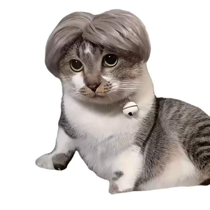 Pelucas divertidas para perros y gatos, accesorios para mascotas, cosplay - 1