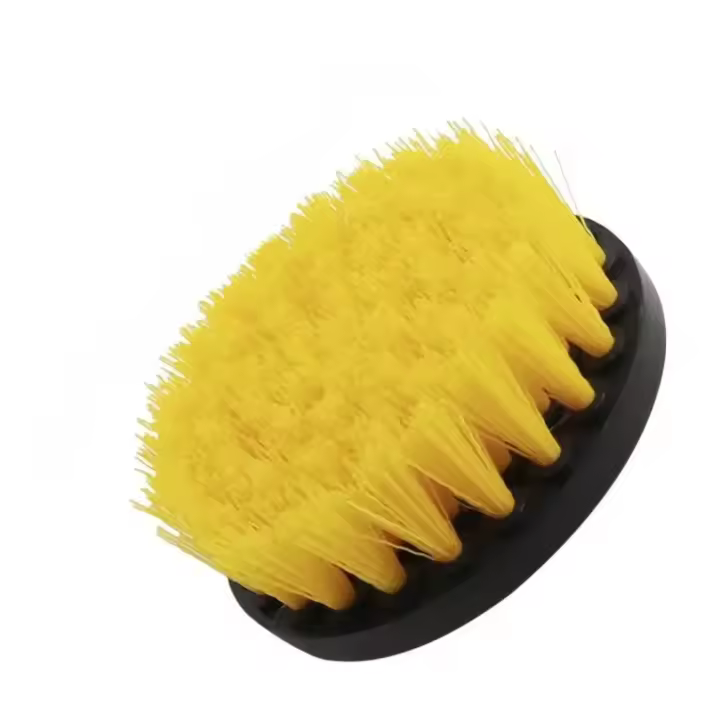 Cepillo de fregado eléctrico, Kit de cepillo de taladro, taladros eléctricos, cepillo de fregado para alfombras, vidrio, neumáticos de coche, cepillos de nailon de 2/3, 5/4'' - 1