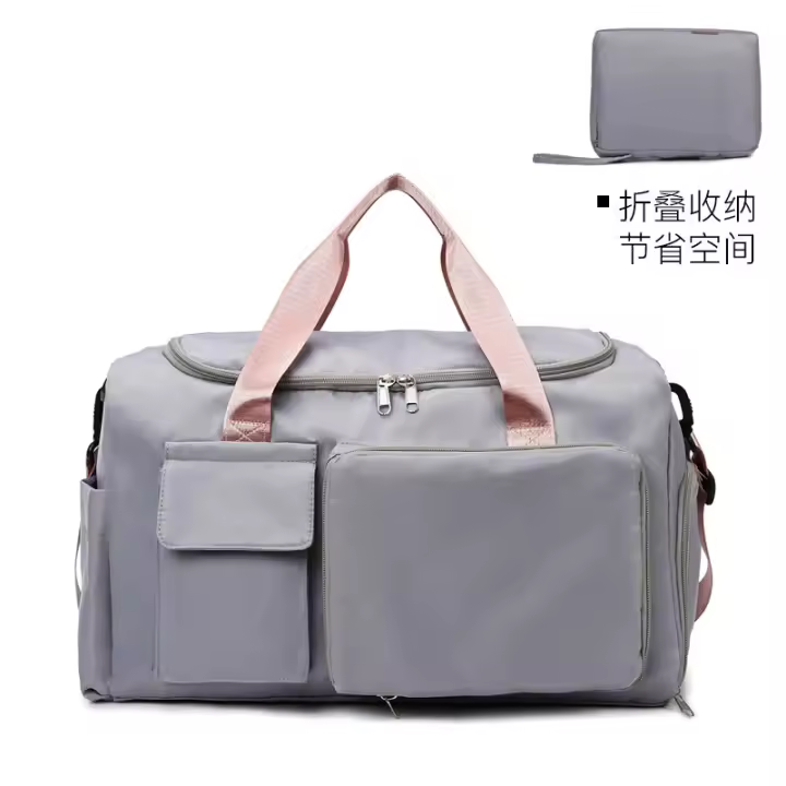 Nueva Bolsa de Equipaje Ligera y Portátil Gran Capacidad Ideal para Viajes de Negocios, Fitness Deportivo Seco y Húmedo - 1