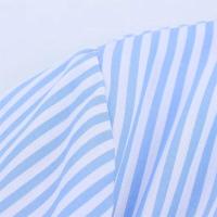 Vestido camisero de manga larga con cuello de solapa, informal, a rayas, para mujer, verano 2025 - details 2