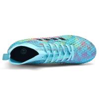 Nuevas botas rápidas locas para niños de escuela, zapatos antideslizantes de fútbol para hombres con clavos exteriores para el hogar de tamaño completo 34-46 para niñas, marca de bajo precio - details 3