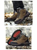 Botas de Senderismo para Pareja Calentitas con Forro de Piel Zapatillas Antideslizantes para Hombres y Mujeres Talla Grande 36-48 - details 5