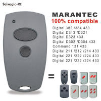 Mando garaje Marantec Digital 302 304 313 Comfort 220 250 252 433.92MHz mando a distancia 433.92MHz - details 2