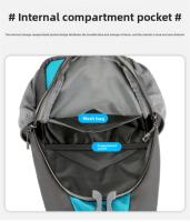 Bolso de hombro deportivo informal para hombre y mujer, bolsa de pecho multifuncional impermeable, correa ajustable, riñonera cruzada duradera - details 5