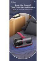 Aspiradora Portátil Inalámbrica Para Matraces De Casa 12KPa Con Esterilización UV Y Carga USB Máquina De Eliminación De Pulgas Y Polvo - details 1