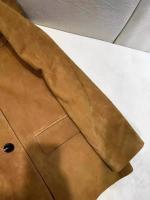 Chaqueta de Camurça Suétera Marrón Vintage Abrigo Casual para Mujer de Moda Callejera 2023 - details 8
