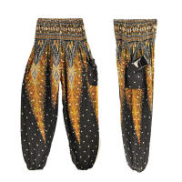 Hombres Mujeres Casual Suelto Hippy Pantalones - details 27