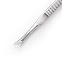 refine tweezers slant tip close up tips and body top view