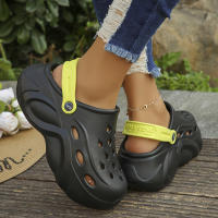 Sandalias de Suela Gruesa para Mujer 2024 Zapatos de Jardín de Plataforma EVA con Antideslizantes para Playa - details 12