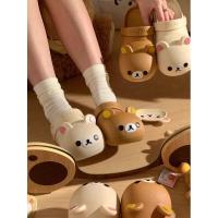 Sandalias de Mujer con Punta Cerrada para Verano al Aire Libre, Estilo Rilakkuma con Agujeros, Antideslizantes y Resistentes al Olor, Lindas para Chicas 2025. - details 7