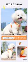 Arnés para mascotas con diseño de zanahoria, correa para el pecho, para perros pequeños y medianos - details 7