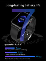 North Edge qx9 Health Check SMART Watch presión arterial, oxígeno en sangre, frecuencia cardíaca temperatura menstrual Bluetooth llamada SOS Weather Forecast Men Watch Women 's Watch compatible con Ios Android - details 13