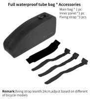 WEST BIKING-Bolsa de tubo frontal para ciclismo, resistente al agua, ligera, para cuadro de bicicleta de montaña o carretera - details 2