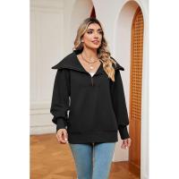 Sudadera con capucha de mujer de manga larga de moda de invierno con - details 4