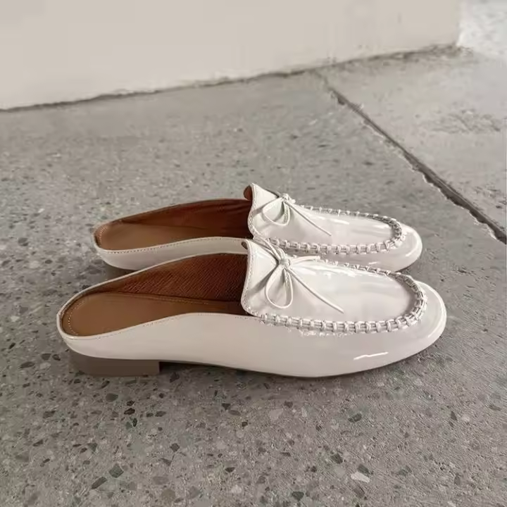 Xinziyu, novedad de verano, zapatos informales de piel auténtica de alta calidad con tacón de 2cm para mujer - 1