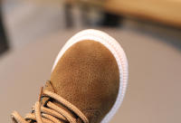 Botines de cuero para niños, botas de cuero para niños, botas Martin para niños pequeños, zapatos antideslizantes impermeables para bebés - details 10