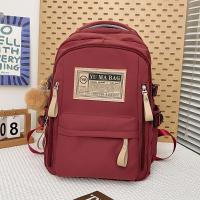 Mochila impermeable de gran capacidad para estudiantes, bolso escolar de nailon con cremallera y múltiples bolsillos, mochila informal de ocio para adolescentes, viaje - details 22