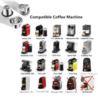 Taza de Café Reutilizable Nespresso Filtro de Acero Inoxidable Recargable Apta para Máquina de Café Inissia y Pixie Marca i Cafilas - details 2