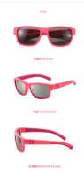 Nuevas gafas de sol polarizadas deportivas para niños, gafas de sol de silicona para montar al aire libre para niños - details 2