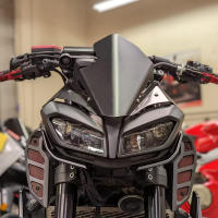 Parabrisas deportivo Deflector de viento para motocicleta YAMAHA MT-09 FZ-09 MT 09 MT09 2017 2018 2019 2020 - details 1