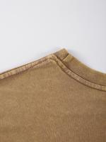 Camisetas lavadas con estampado abierto de sandía para mujer, Camiseta de algodón Y2K, Top holgado de Hip Hop, ropa suave y transpirable - details 11