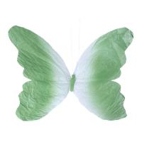Mariposa de papel Artificial 3D, 30cm, decoración de boda a gran escala, escaparate, forma de mariposa, accesorios de fotografía, tema de niña - details 1