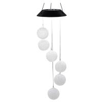 Carillón de viento colgante alimentado por energía Solar para exteriores, campanas de viento únicas, decoración de jardín de patio al aire libre, los mejores regalos para mamá - details 0