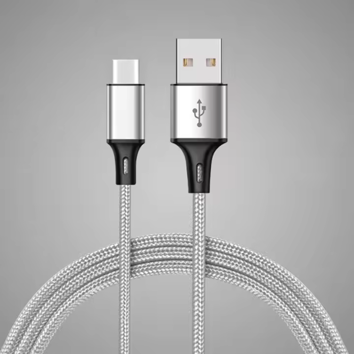 Nephy Cable USB Tipo C de Carga Rápida 3A Longitud de 2m o 3m para Smartphones - 1