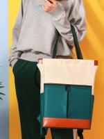 Mochila para ordenador portátil para mujer, bolso de mano de nailon con múltiples compartimentos para oficina, viajes, escuela - details 2