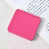 Espejo de Maquillaje Pequeño y Portátil Diseño Cuadrado Doble Cara Colores Múltiples - details 6