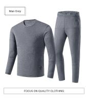 Conjunto de Ropa Interior Calentada en Invierno Chaqueta Eléctrica USB para Hombres y Mujeres - details 10